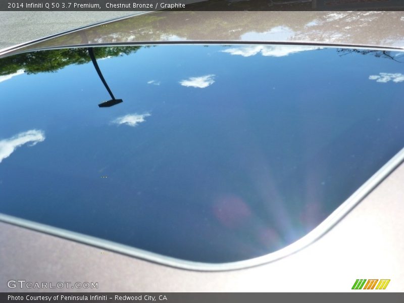 Chestnut Bronze / Graphite 2014 Infiniti Q 50 3.7 Premium