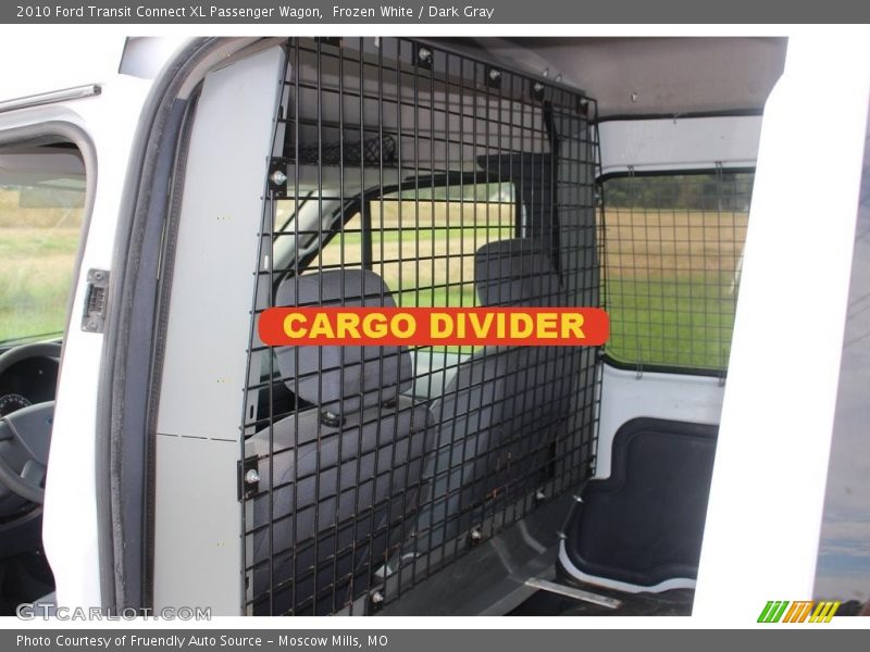 Frozen White / Dark Gray 2010 Ford Transit Connect XL Passenger Wagon
