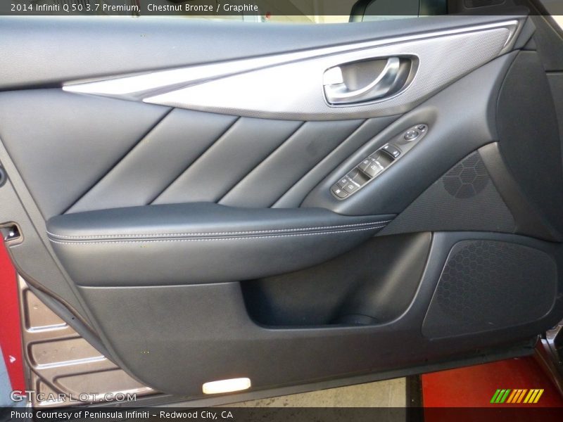 Chestnut Bronze / Graphite 2014 Infiniti Q 50 3.7 Premium