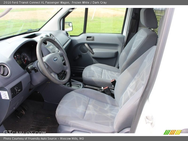 Frozen White / Dark Gray 2010 Ford Transit Connect XL Passenger Wagon
