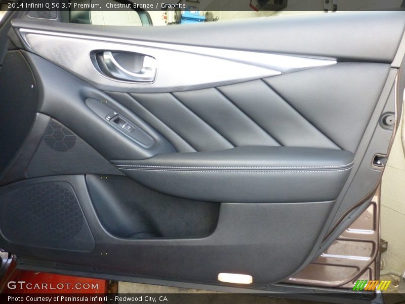 Chestnut Bronze / Graphite 2014 Infiniti Q 50 3.7 Premium