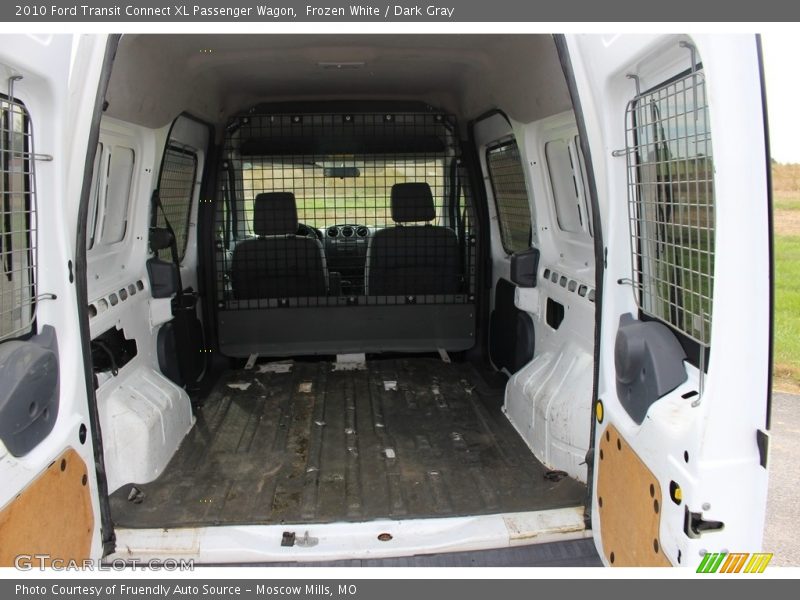 Frozen White / Dark Gray 2010 Ford Transit Connect XL Passenger Wagon