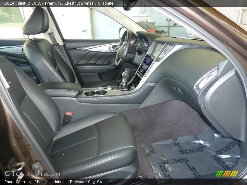 Chestnut Bronze / Graphite 2014 Infiniti Q 50 3.7 Premium