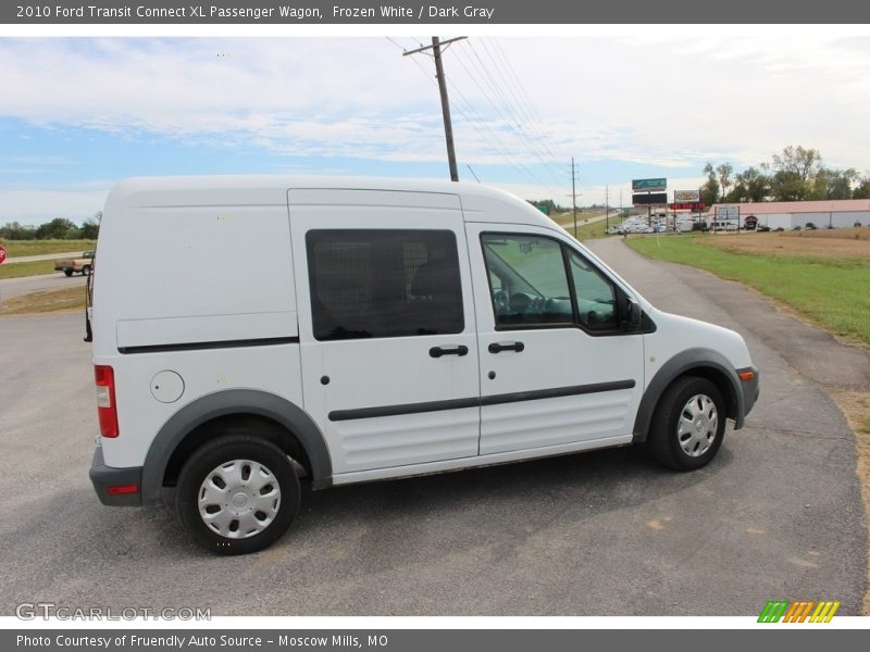 Frozen White / Dark Gray 2010 Ford Transit Connect XL Passenger Wagon