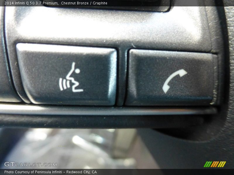 Chestnut Bronze / Graphite 2014 Infiniti Q 50 3.7 Premium