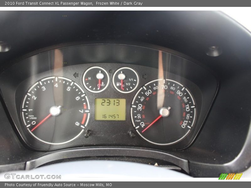 Frozen White / Dark Gray 2010 Ford Transit Connect XL Passenger Wagon