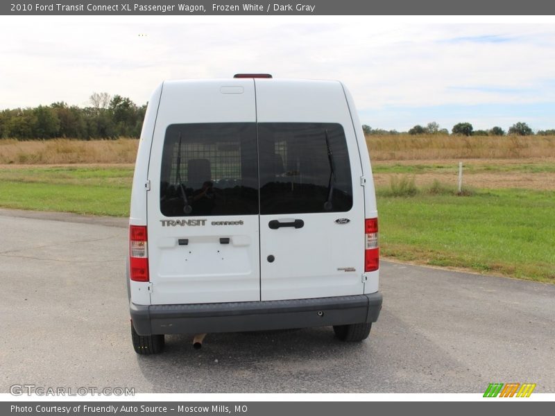 Frozen White / Dark Gray 2010 Ford Transit Connect XL Passenger Wagon