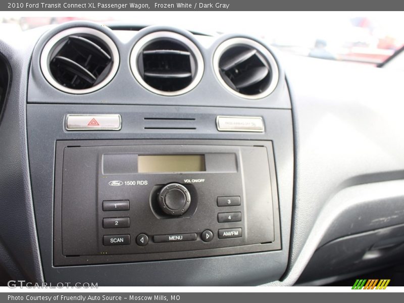 Frozen White / Dark Gray 2010 Ford Transit Connect XL Passenger Wagon