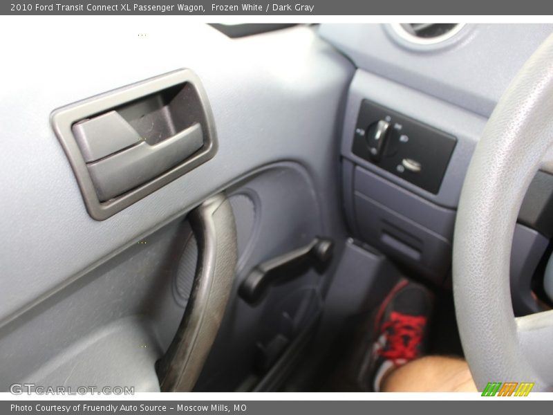 Frozen White / Dark Gray 2010 Ford Transit Connect XL Passenger Wagon
