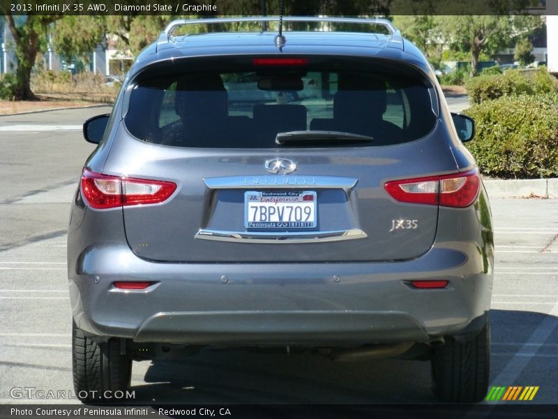 Diamond Slate / Graphite 2013 Infiniti JX 35 AWD