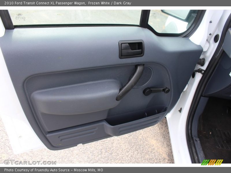 Frozen White / Dark Gray 2010 Ford Transit Connect XL Passenger Wagon