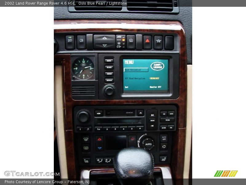 Oslo Blue Pearl / Lightstone 2002 Land Rover Range Rover 4.6 HSE