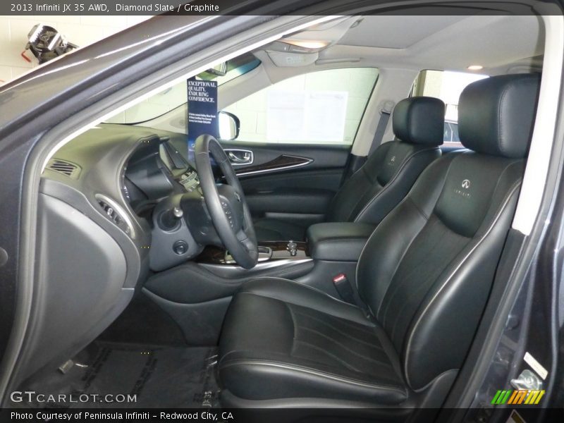 Diamond Slate / Graphite 2013 Infiniti JX 35 AWD