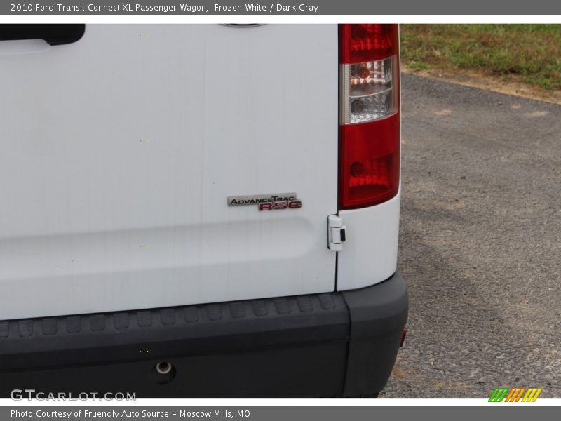Frozen White / Dark Gray 2010 Ford Transit Connect XL Passenger Wagon