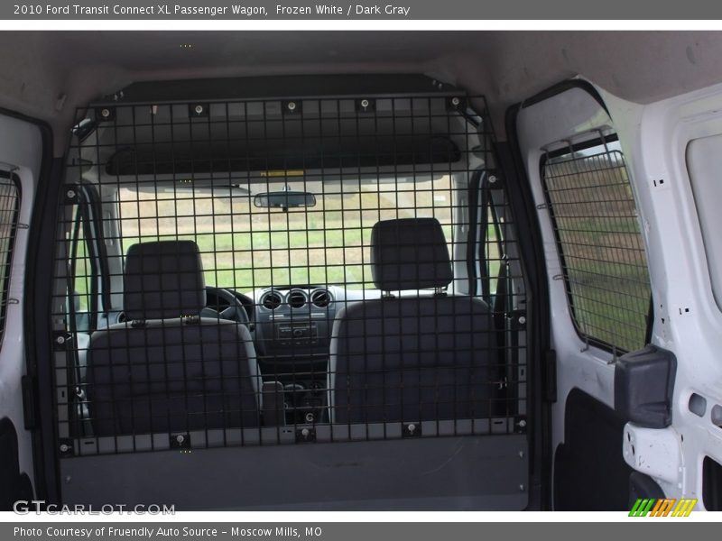 Frozen White / Dark Gray 2010 Ford Transit Connect XL Passenger Wagon