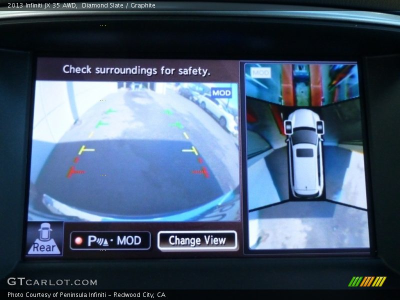 Diamond Slate / Graphite 2013 Infiniti JX 35 AWD