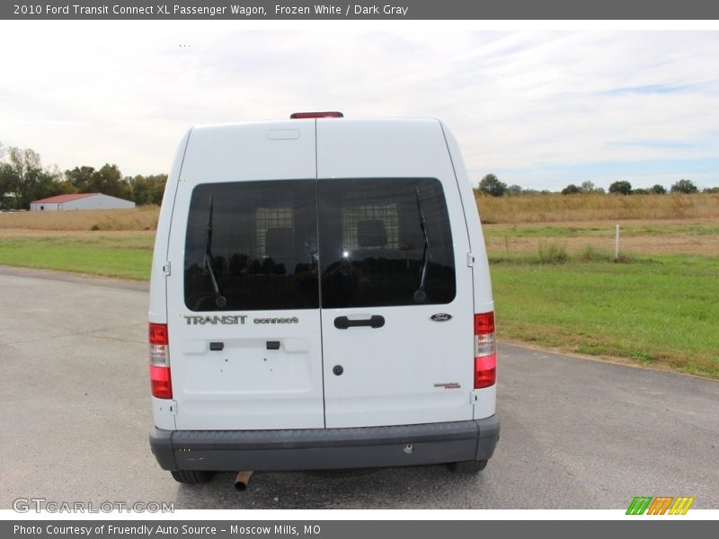 Frozen White / Dark Gray 2010 Ford Transit Connect XL Passenger Wagon