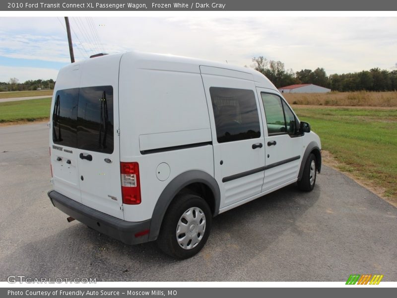 Frozen White / Dark Gray 2010 Ford Transit Connect XL Passenger Wagon