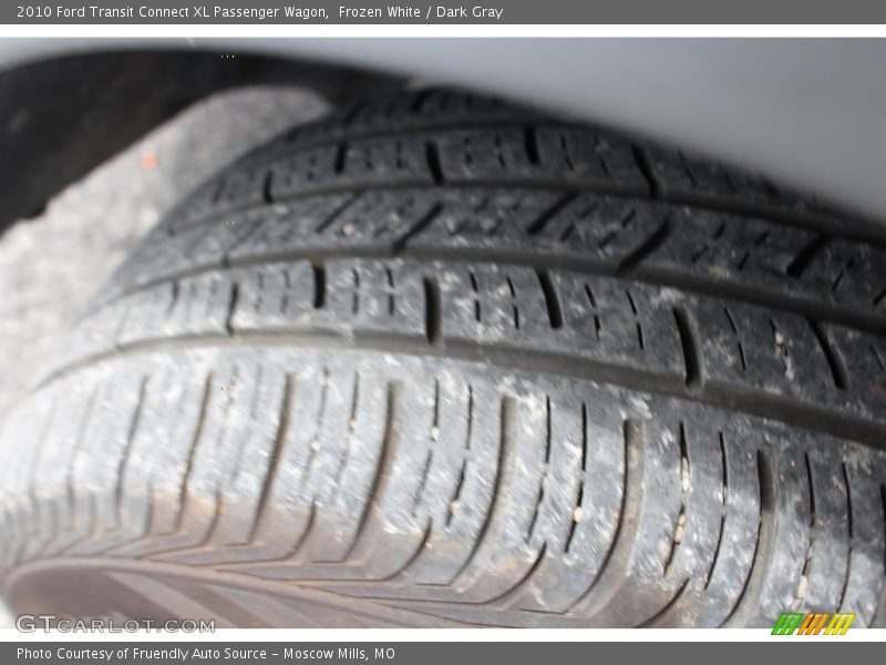 Frozen White / Dark Gray 2010 Ford Transit Connect XL Passenger Wagon