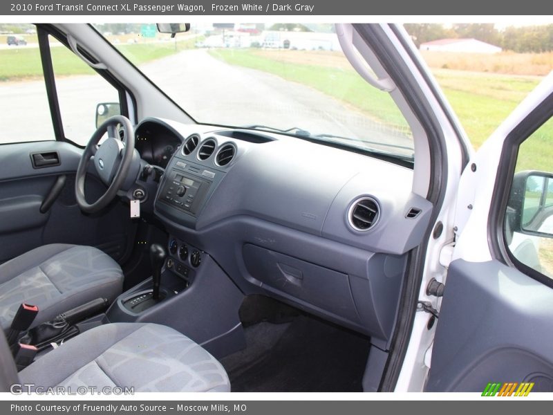 Frozen White / Dark Gray 2010 Ford Transit Connect XL Passenger Wagon