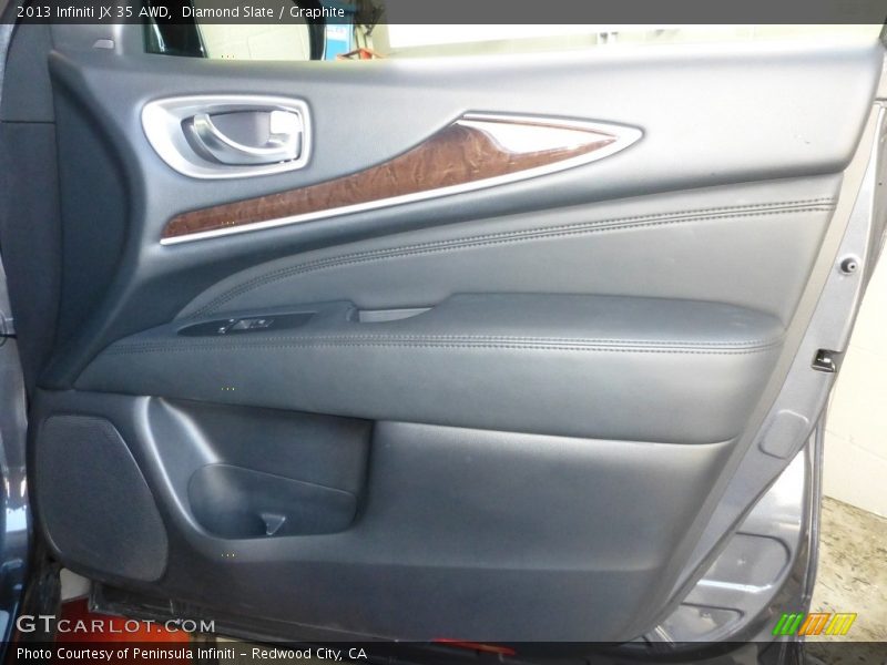Diamond Slate / Graphite 2013 Infiniti JX 35 AWD