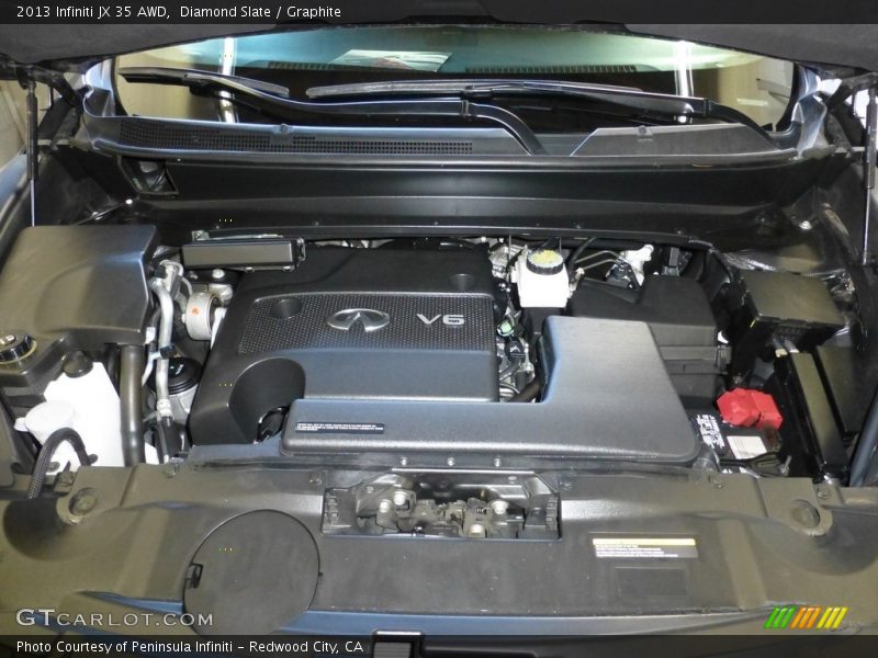 Diamond Slate / Graphite 2013 Infiniti JX 35 AWD