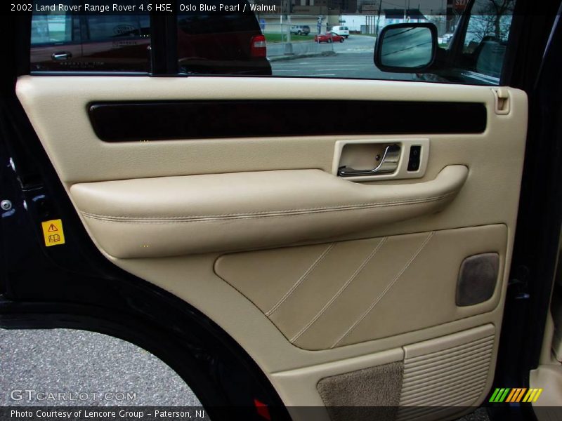 Oslo Blue Pearl / Walnut 2002 Land Rover Range Rover 4.6 HSE
