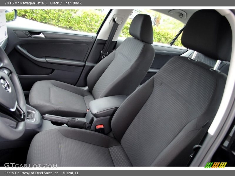  2016 Jetta S Titan Black Interior