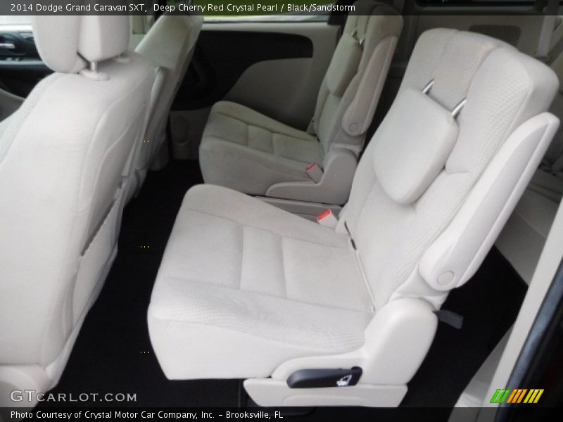 Deep Cherry Red Crystal Pearl / Black/Sandstorm 2014 Dodge Grand Caravan SXT