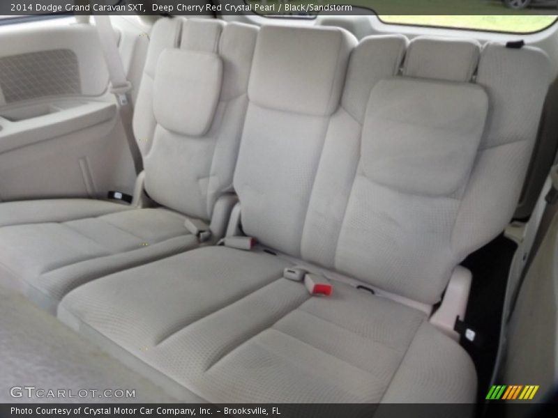 Deep Cherry Red Crystal Pearl / Black/Sandstorm 2014 Dodge Grand Caravan SXT