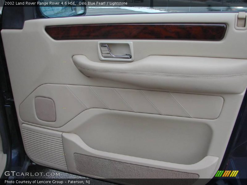 Oslo Blue Pearl / Lightstone 2002 Land Rover Range Rover 4.6 HSE