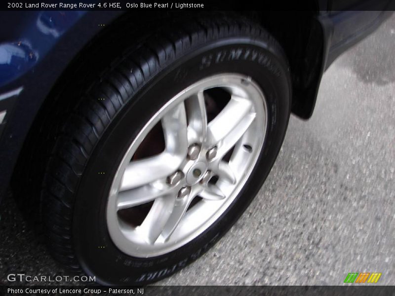 Oslo Blue Pearl / Lightstone 2002 Land Rover Range Rover 4.6 HSE