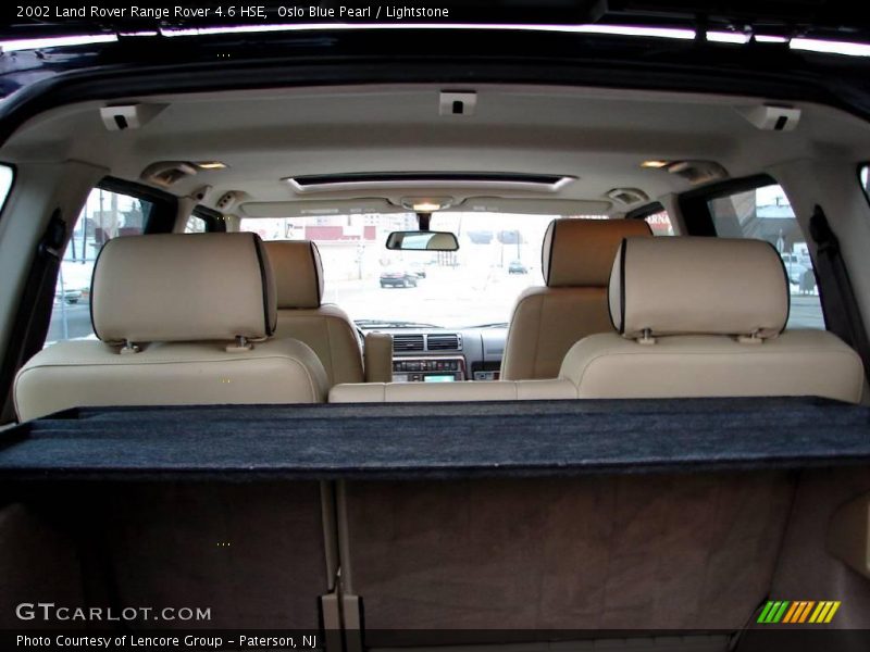 Oslo Blue Pearl / Lightstone 2002 Land Rover Range Rover 4.6 HSE