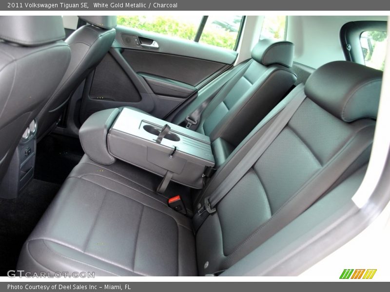 White Gold Metallic / Charcoal 2011 Volkswagen Tiguan SE