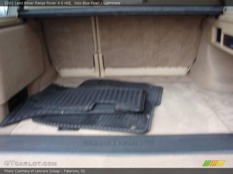 Oslo Blue Pearl / Lightstone 2002 Land Rover Range Rover 4.6 HSE