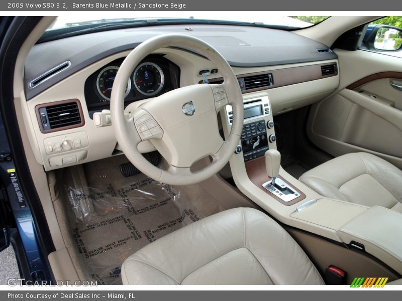  2009 S80 3.2 Sandstone Beige Interior
