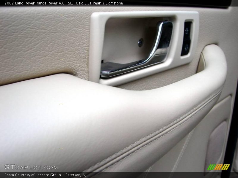 Oslo Blue Pearl / Lightstone 2002 Land Rover Range Rover 4.6 HSE