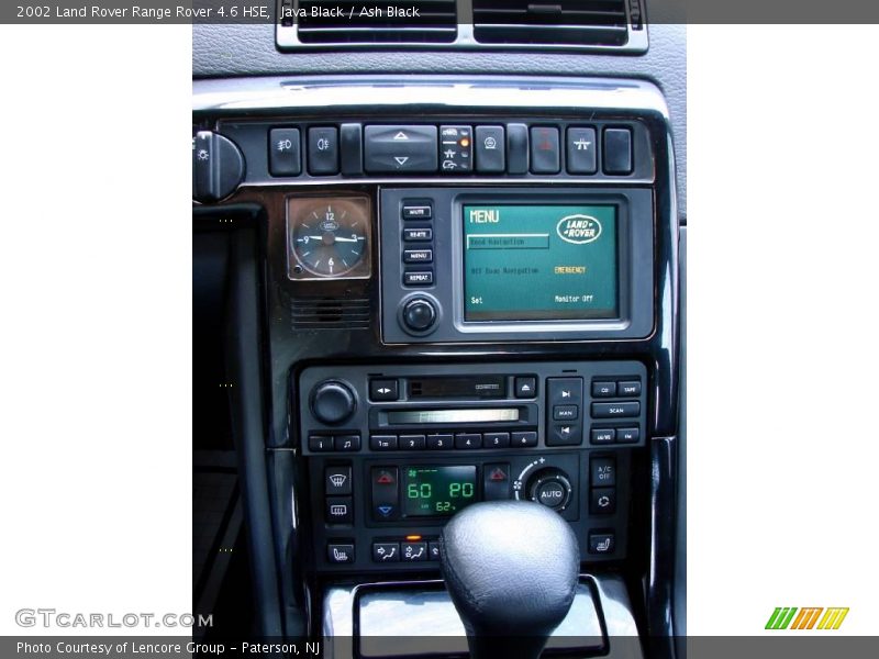 Java Black / Ash Black 2002 Land Rover Range Rover 4.6 HSE