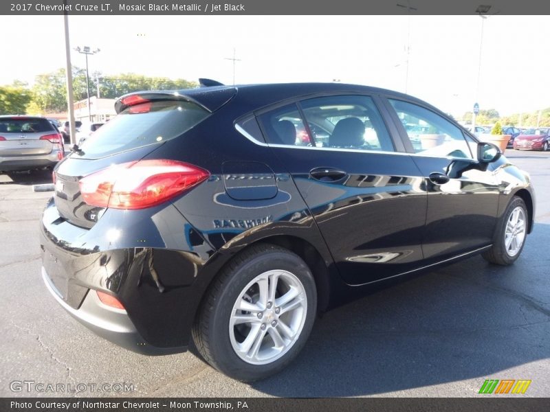 Mosaic Black Metallic / Jet Black 2017 Chevrolet Cruze LT