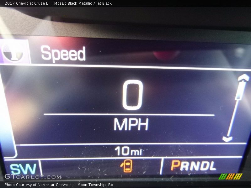 Mosaic Black Metallic / Jet Black 2017 Chevrolet Cruze LT