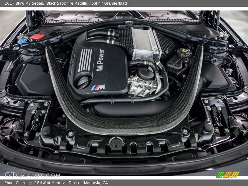  2017 M3 Sedan Engine - 3.0 Liter TwinPower Turbocharged DOHC 24-Valve VVT Inline 6 Cylinder
