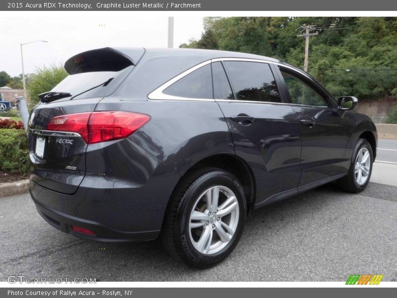 Graphite Luster Metallic / Parchment 2015 Acura RDX Technology