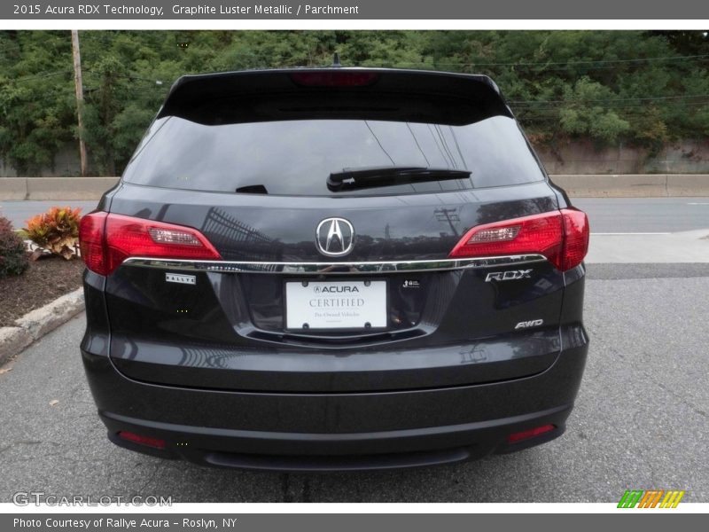 Graphite Luster Metallic / Parchment 2015 Acura RDX Technology