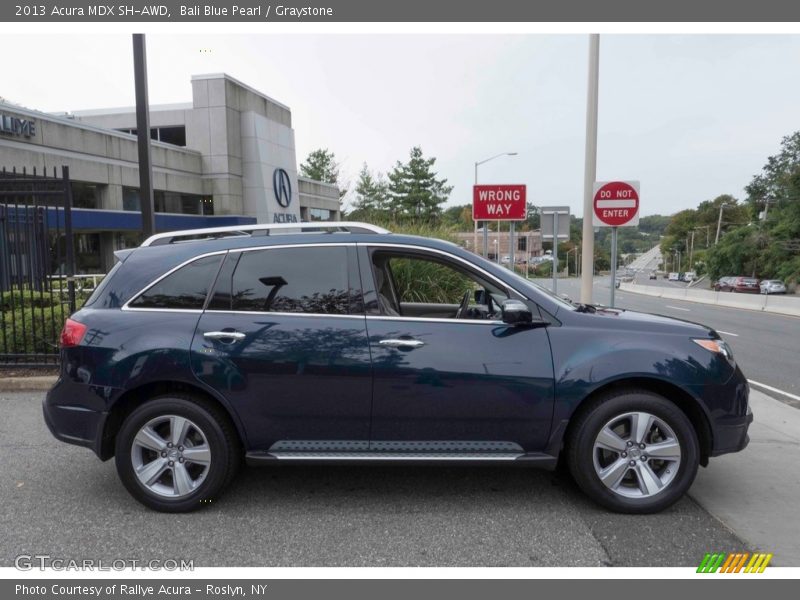 Bali Blue Pearl / Graystone 2013 Acura MDX SH-AWD