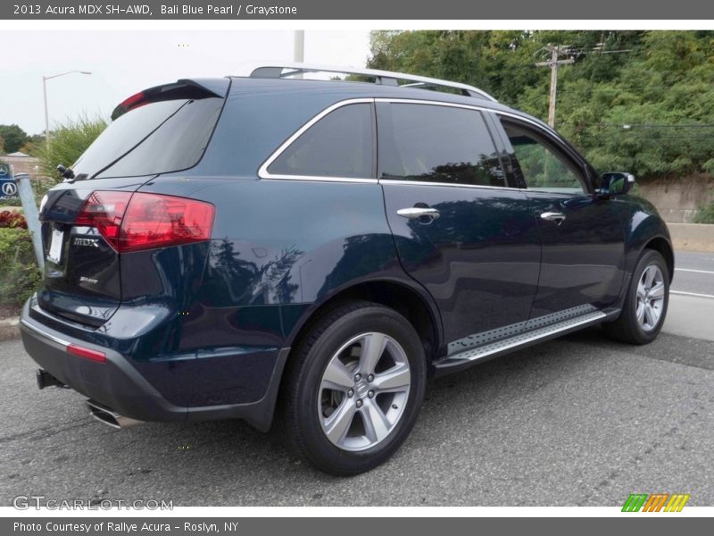 Bali Blue Pearl / Graystone 2013 Acura MDX SH-AWD