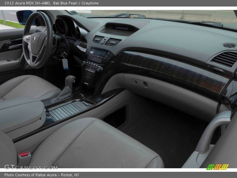 Bali Blue Pearl / Graystone 2013 Acura MDX SH-AWD