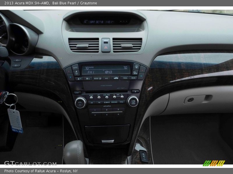 Bali Blue Pearl / Graystone 2013 Acura MDX SH-AWD