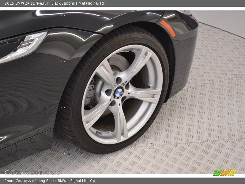 Black Sapphire Metallic / Black 2015 BMW Z4 sDrive35i