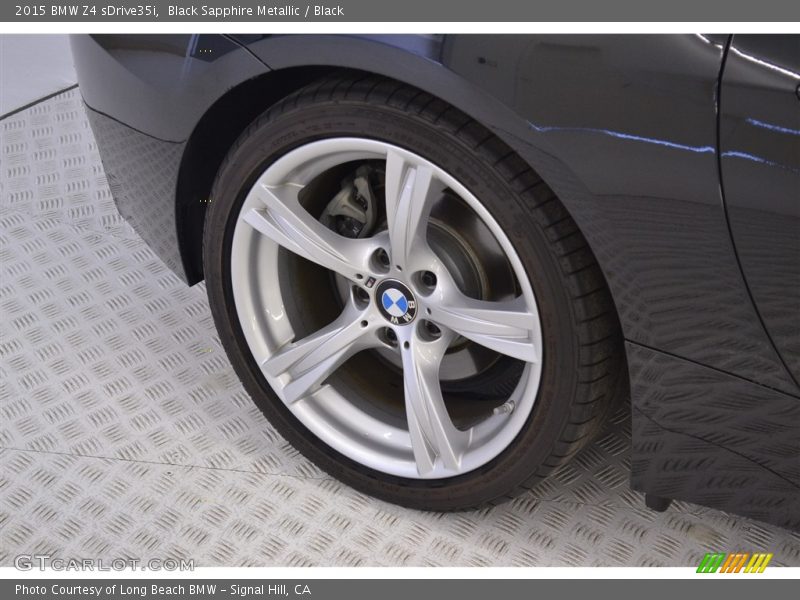 Black Sapphire Metallic / Black 2015 BMW Z4 sDrive35i