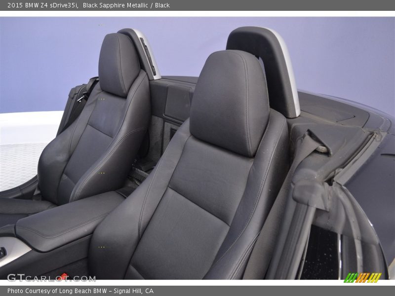 Black Sapphire Metallic / Black 2015 BMW Z4 sDrive35i
